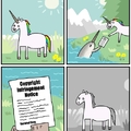 extinción de unicornios :(