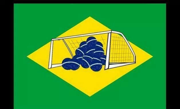 Nova bandeira do Brasil xD - meme