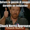 chuck approves
