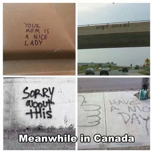 Good guy Canada - meme