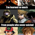 Thank you, video games characters