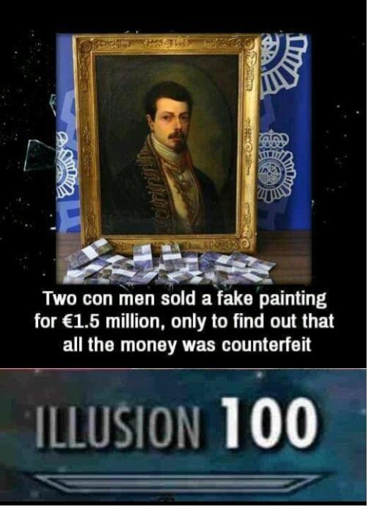 Illusion 100 - meme