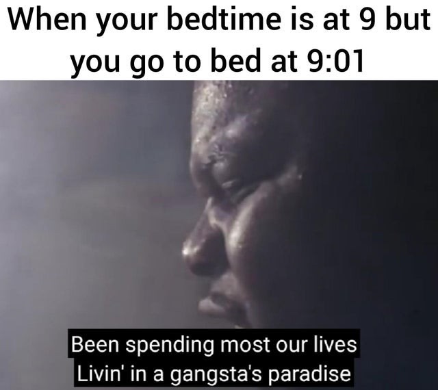 i go to bed at 2am. weaklings. - meme
