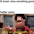 When Mr Beast does something good