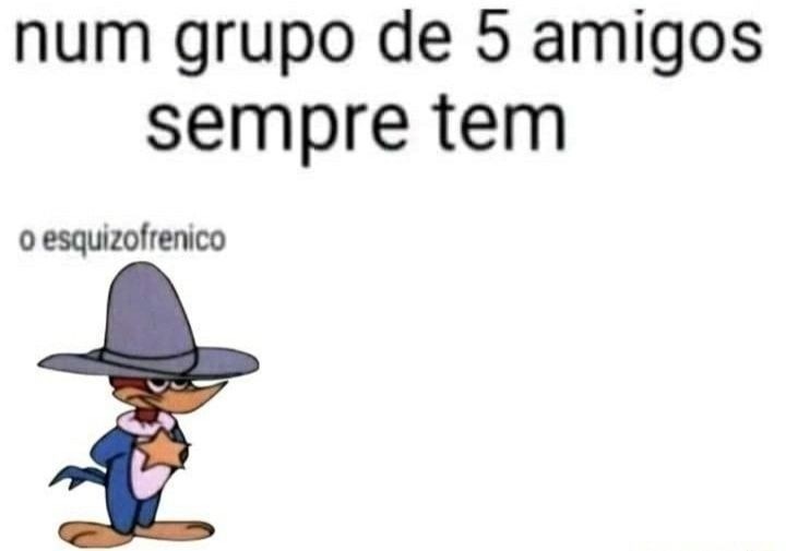 Grupo de amigos - meme
