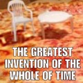 The legendary pizza table