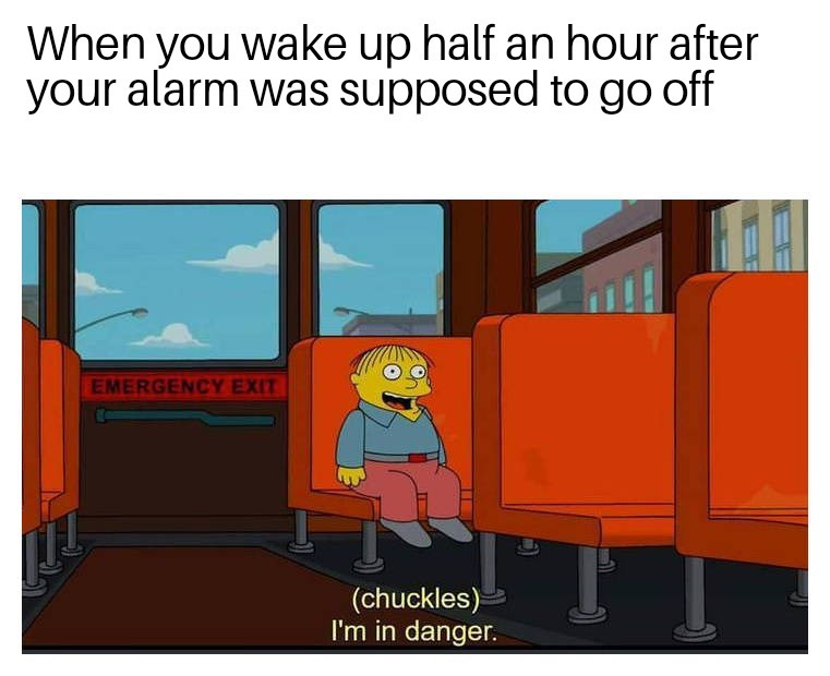 Alarm clock - meme