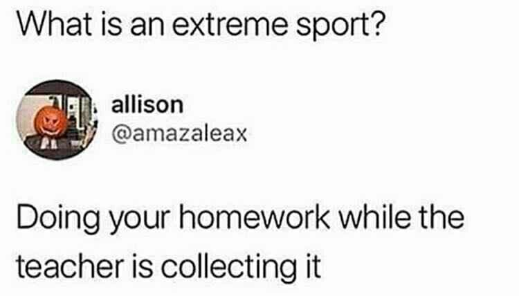 Exteme sport - meme