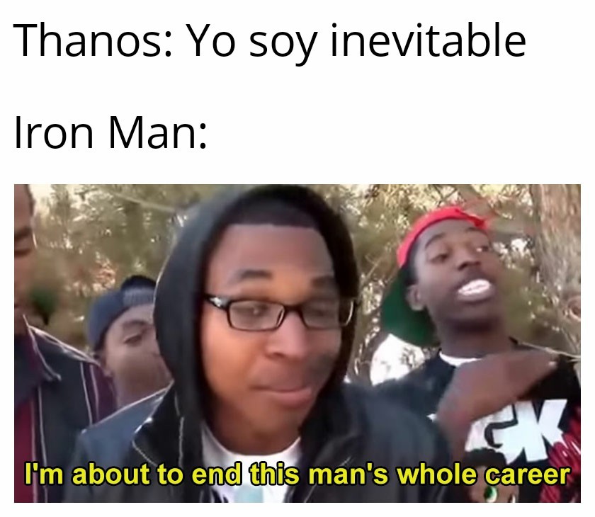 Ironman - meme