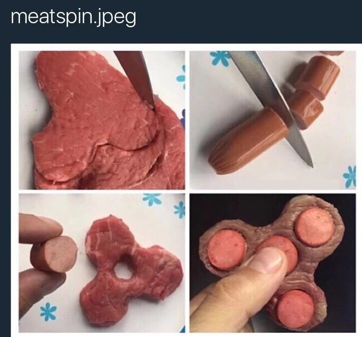 Learn the real meat spin - meme
