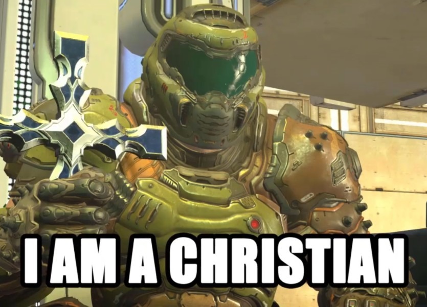 Soy cristiano - meme