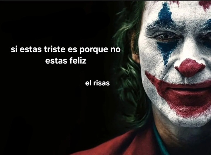Y si estas feliz es porque no estás triste ~el juas juas - meme