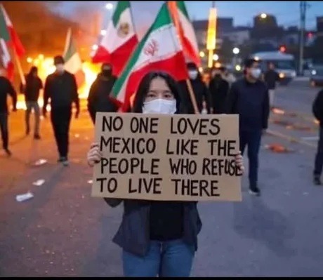 Mostly peaceful people - meme