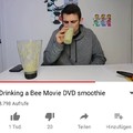 He actually blended the dvd