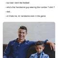 Cristiano is the best dad