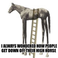 High horse