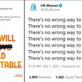 UN women hypocrisy