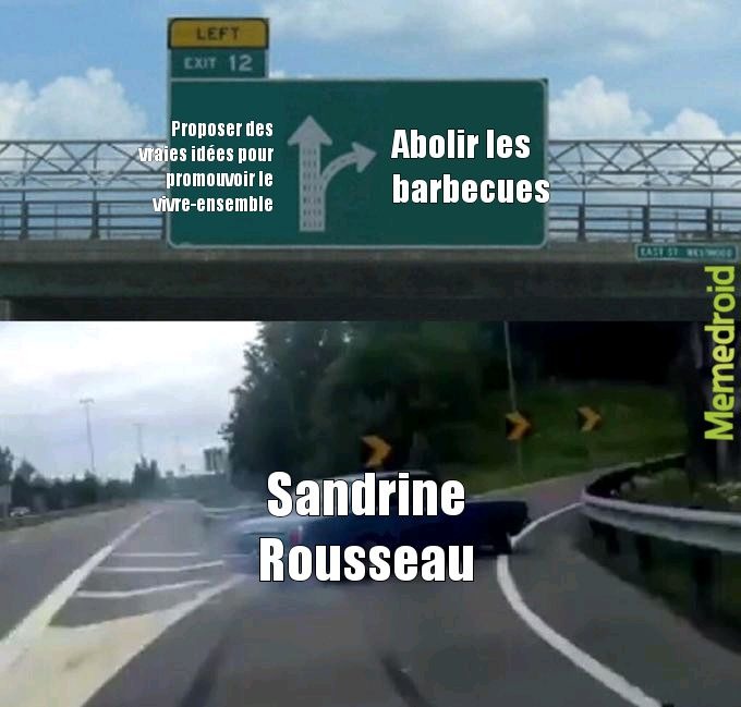 Sandrine Rousseau la masterclass mdr - meme