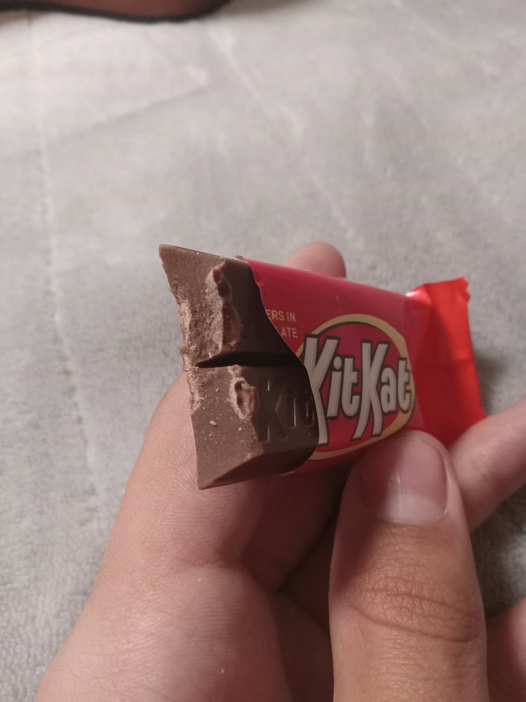 dongs in a waferless KitKat - meme