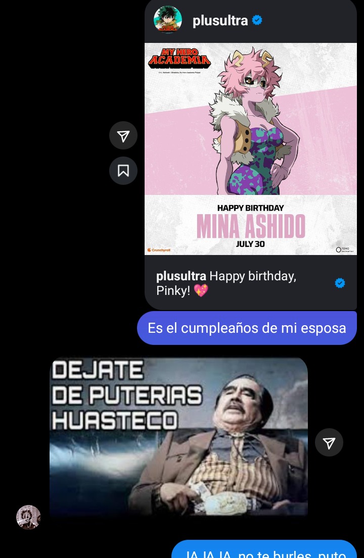 Un amigo me mandó su conversación JAJAJA - meme