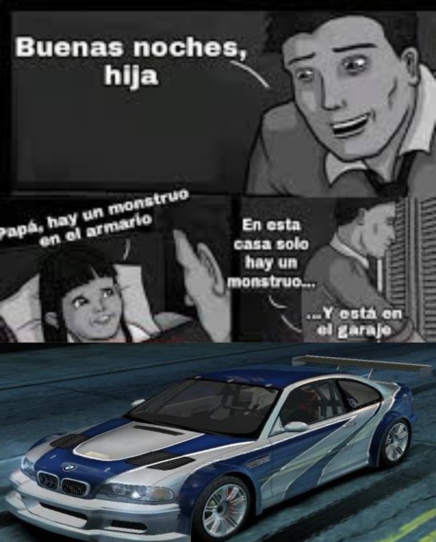 El monstruo en cuestion - meme