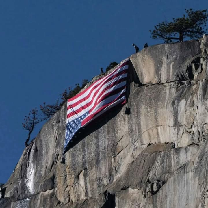 Distress signal at El Capitan - meme