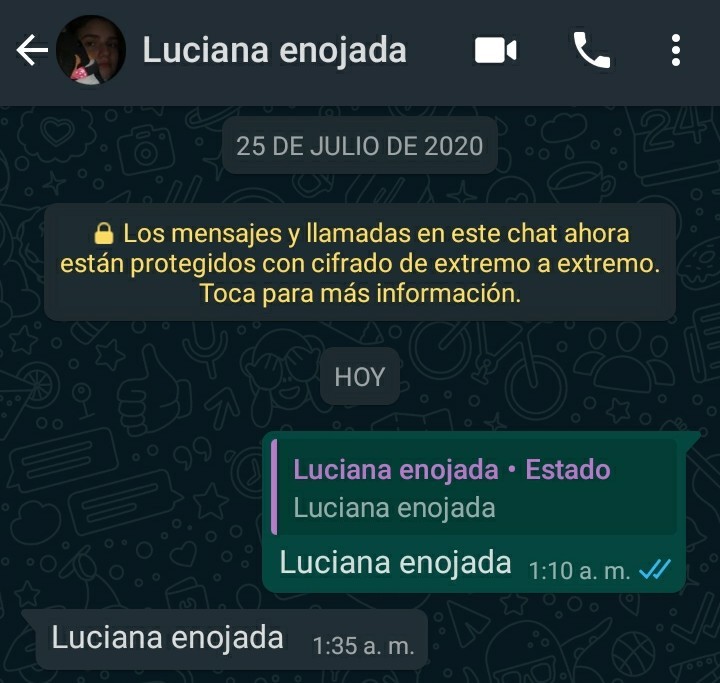 Luciana enojada - meme