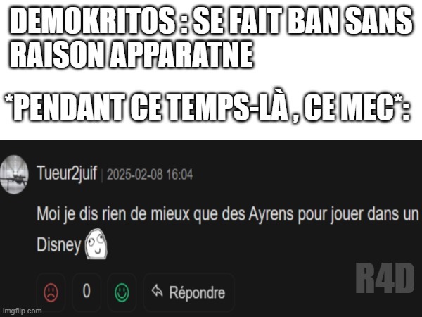 Il s'appelle tueur de juif ( ref technique dans les tags ) - meme
