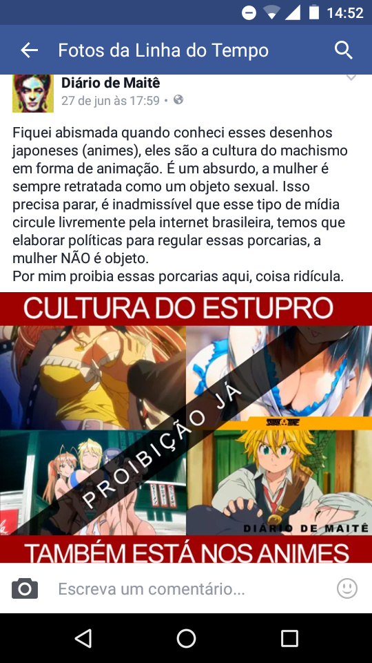 Anime Memes Br - Que merda heim