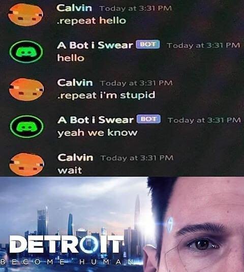 Detroit become monke - meme