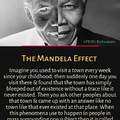 The Mandela effect