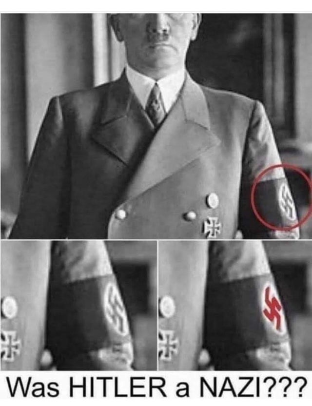 Era Hitler Nazi, las pruebas que lo demuestran - meme