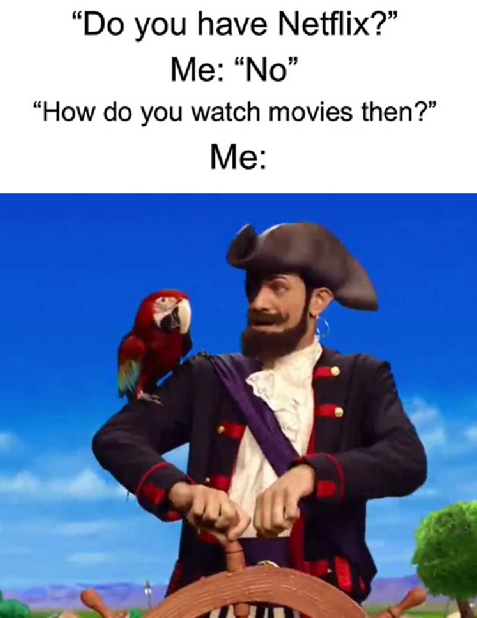 Watching movies... - meme