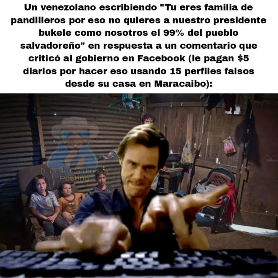 Exportando la dicktadura - meme