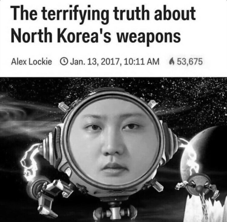 north Korea womd - meme