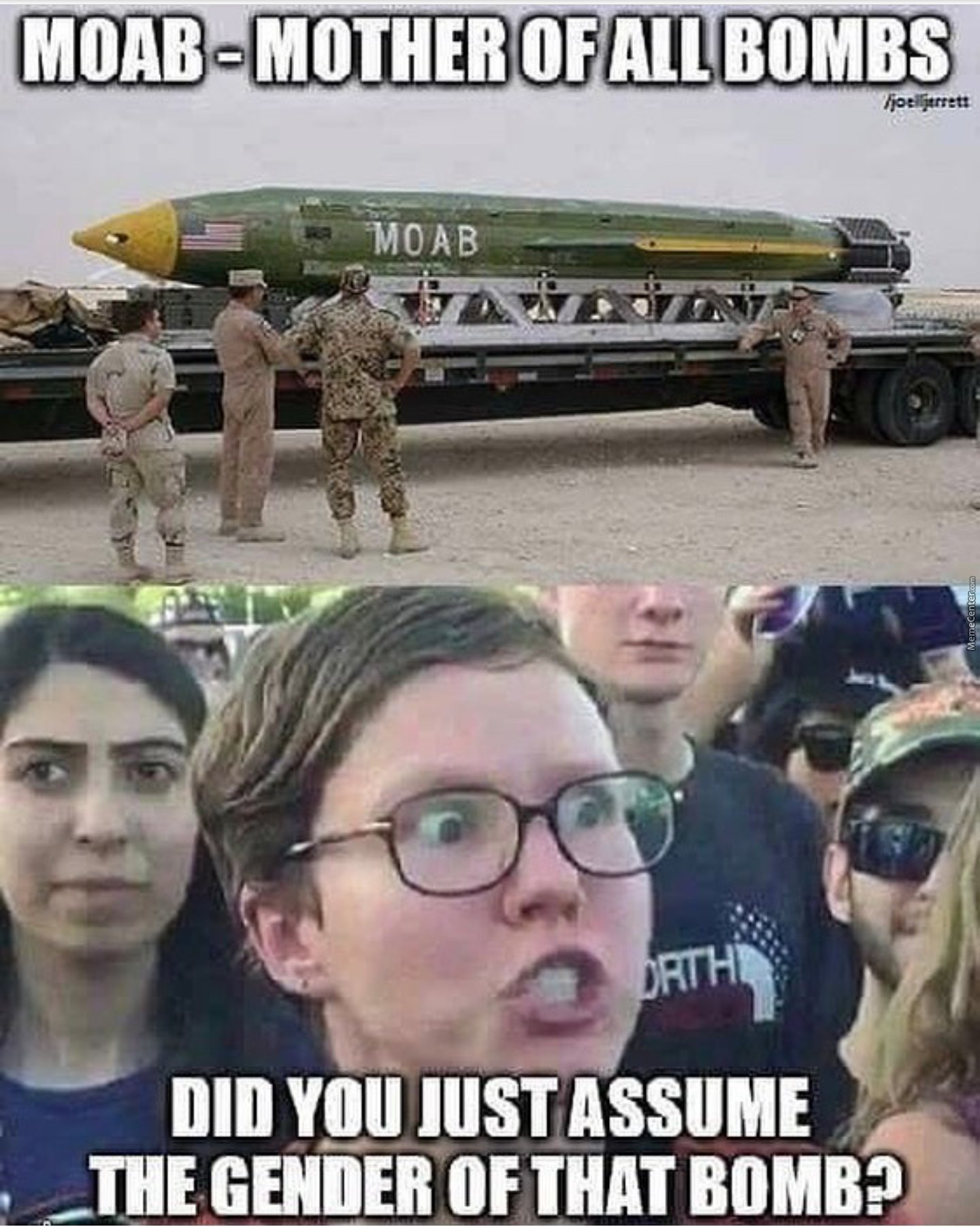 Missile gender - meme