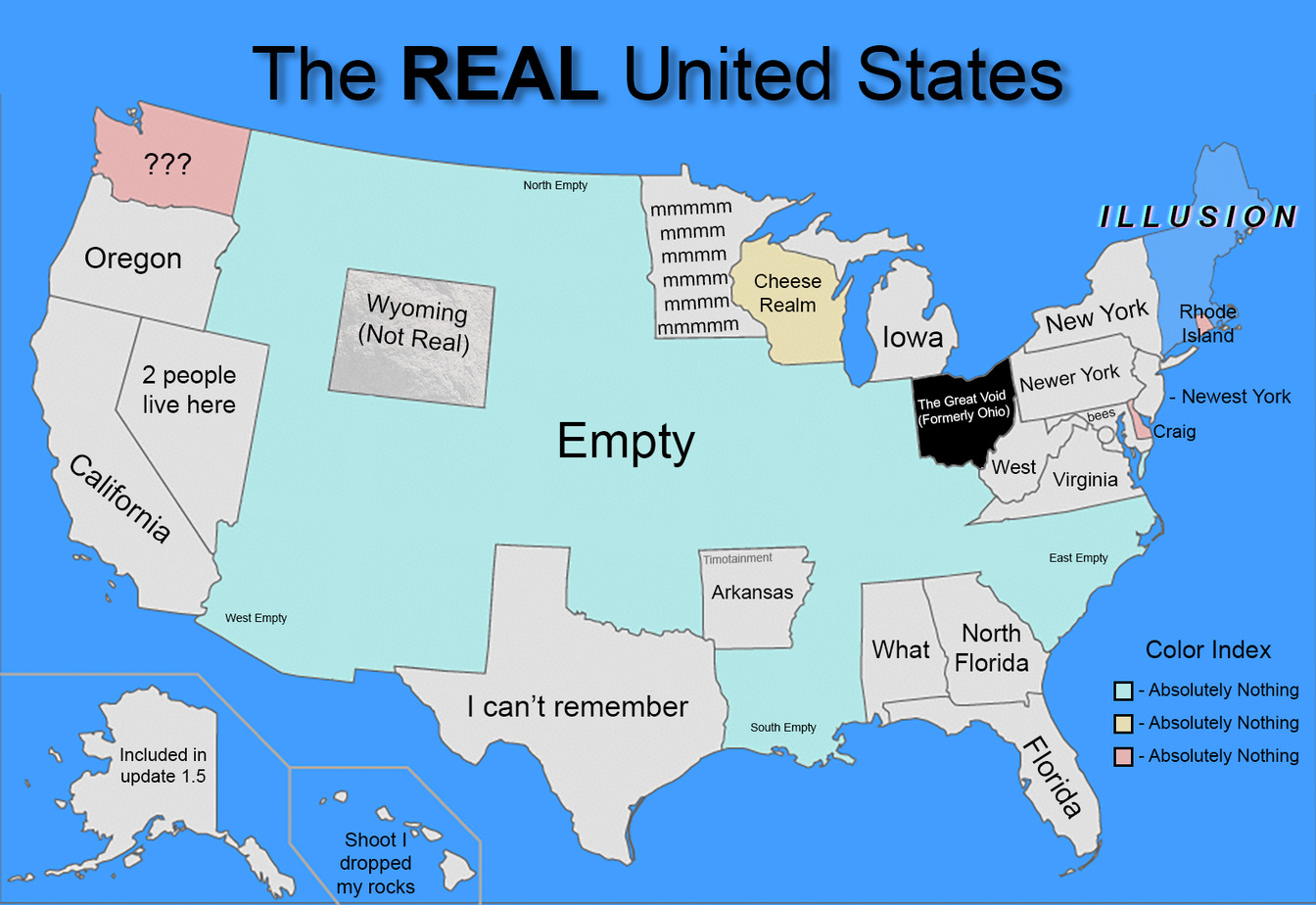 United States "of" America - meme