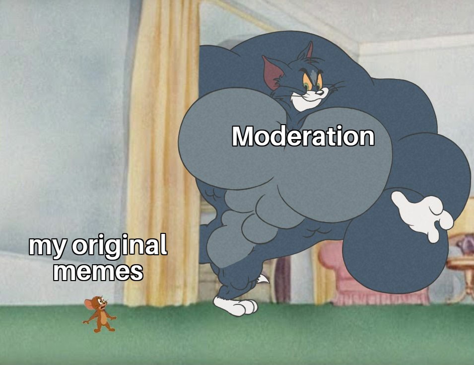 It's ok to dislike original content - meme