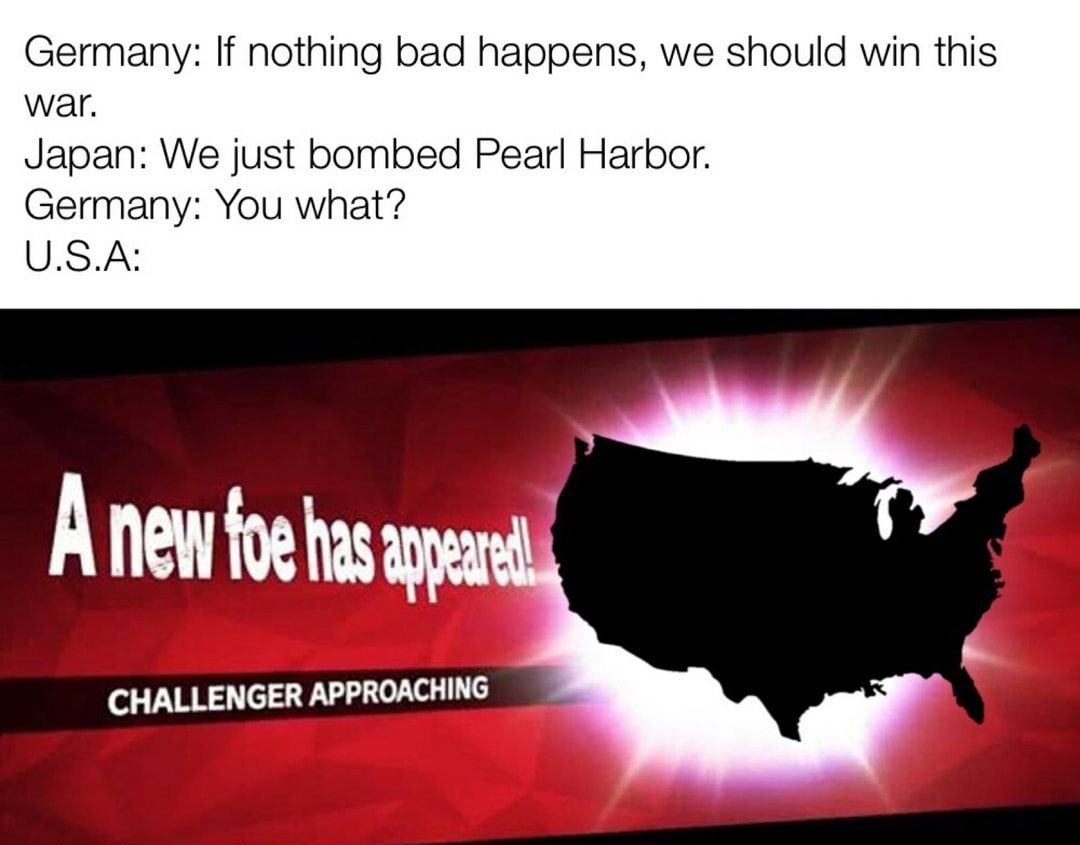 Wolfenstein wohld be real if America didn't join - meme