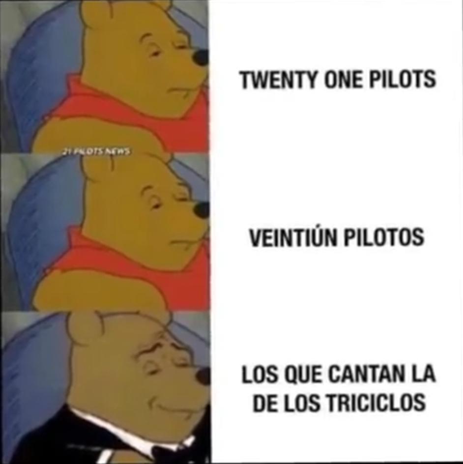 Tweny one pilots - meme