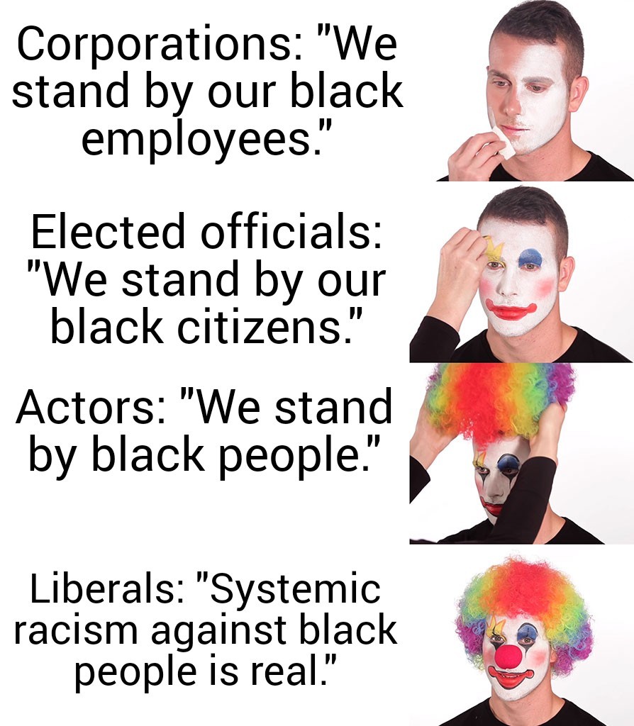 "Systemic racism" - meme