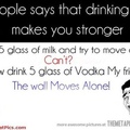 Vodka never fails