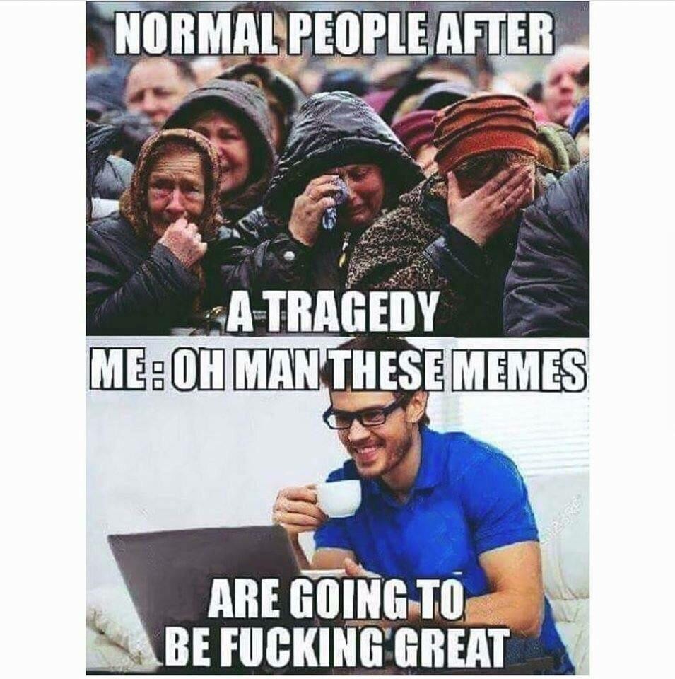 Normal people vs ME - meme