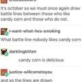 Who likes candy corn