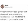 What's your favorite Ramsay quote?