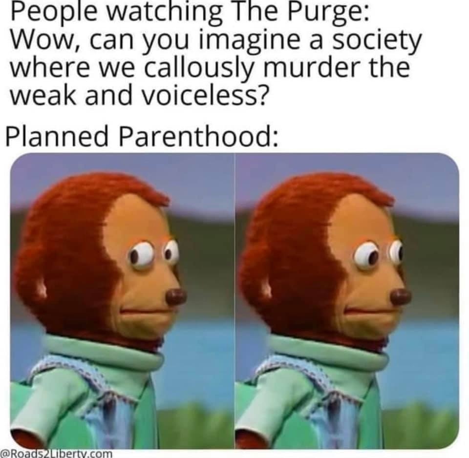 prochoicers are worse than those who were proslavery - meme