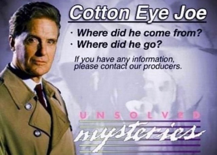unsolved mysteries - meme