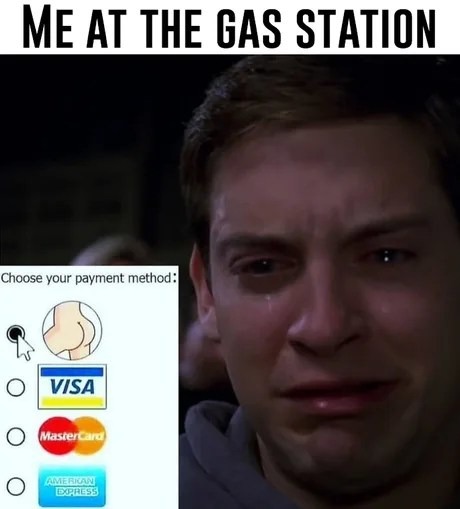 U.S. Gasoline Stations Accepting New Form Of Payment - meme