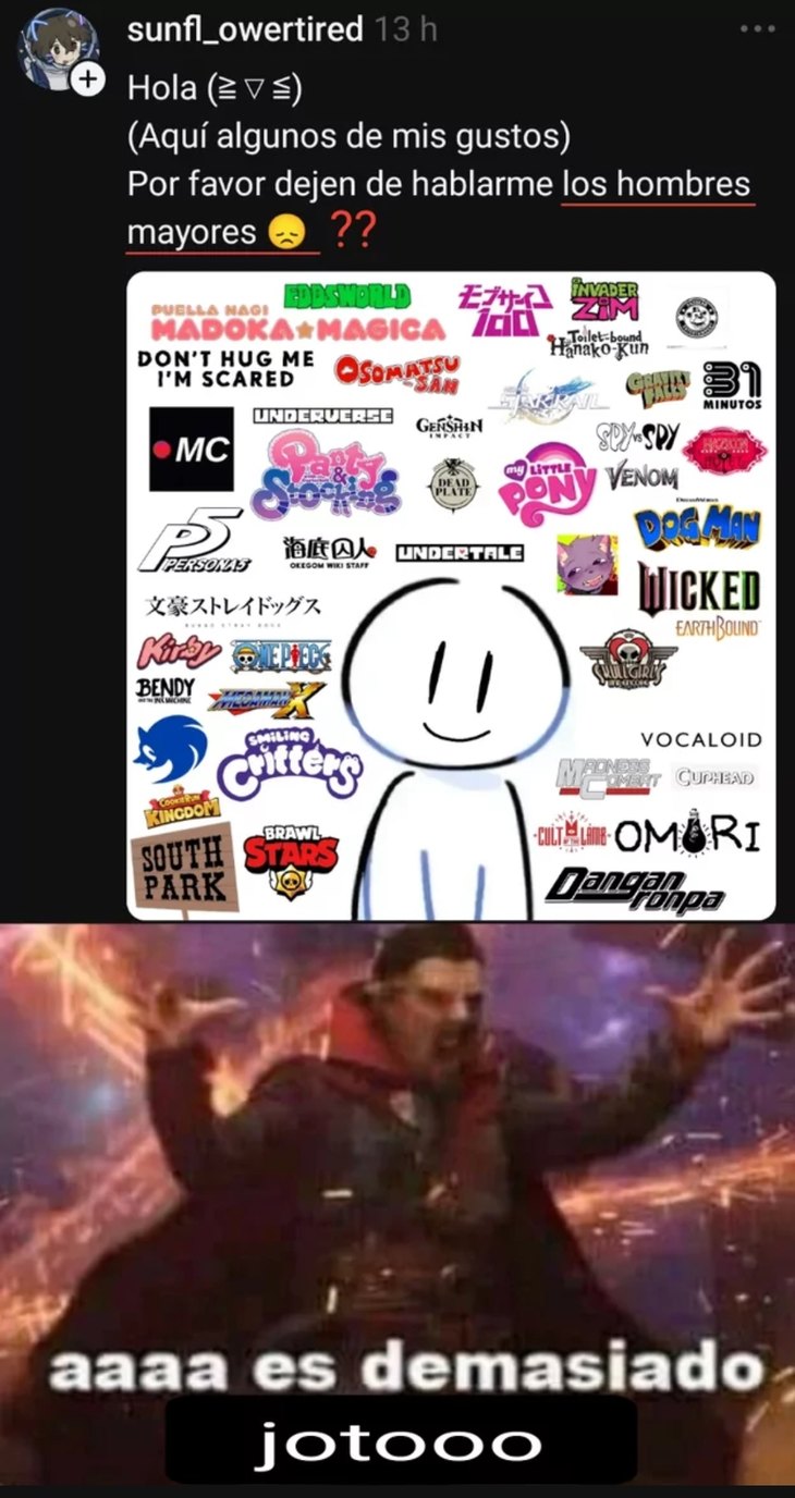 Diversos tipos de sida en la imagen. - meme