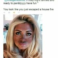 Bitch looks like burnt toast